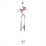 PINK ANGEL WIND CHIME