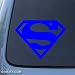 Search : SUPERMAN - DC Comics - Car, Truck, Notebook, Vinyl Decal Sticker #1129 | Vinyl Color: Blue