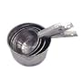 Standard Duty Stainless Steel Measuring Cups, Set of 4