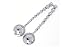 Beaded Salad Servers, Pewter