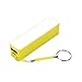 JoMobile 2600mAh USB Portable External Battery Power Bank Charger For Cell Phone (Yellow) by CBD
