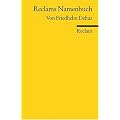 Reclams Namenbuch