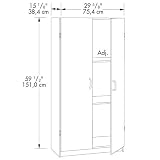 Pantry/Promo Storage Cabinet– White