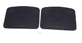 1997-2002 Jeep Wrangler Black 2 PC Rear All Weather Floor Mats