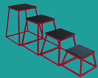 Set of 4 Plyometric Platforms - 12