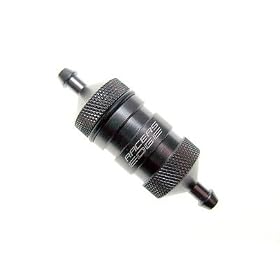 Racers Edge Large Fuel Filter Gray RCE10150GY from Fuel Filters