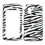 Fits LG CU920 CU915 AT&T Cell Phone Snap on Protector Faceplate Cover Housing Case White / Black Zebra Skin att-cell-phones Fits LG CU920 CU915 AT&T Cell Phone Snap on Protector Faceplate Cover Housing Case - White / Black Zebra Skin