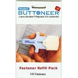 Buttoneer Fastening System Refill Pack-100/Pkg