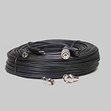 Brand VideoSecu 100 ft Video power BNC RCA cable for CCTV Security Cameras CBV100