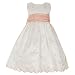 Apparel : Toddler Girls PINK DOT Flower Girl Easter Special Occasion Dress 2T-4T
