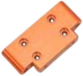 ST Racing Concepts STH100314O Aluminum Heavy Duty Front Bulkhead for The HPI Blitz and E-Firestorm, Orange