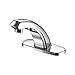 Sloan 3365131 N/A Optima ETF-880 Sensor Activated Electronic Hand Washing Faucet with Metal Throat Plate, for Tempered or Hot/Cold Water Operation with 4" Trim Plate. Less Transformer with Above Deck Mechanical Mixing Valve ETF-880-4-LT-ADM CP