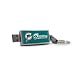 Centon Miami Dolphins Edition NFL DataStick Keychain V2 4 GB USB 2.0 Flash Drive