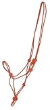Wholesale Lot of 12 Gatsby Cowboy Rope Halters - Red/gold - Horse