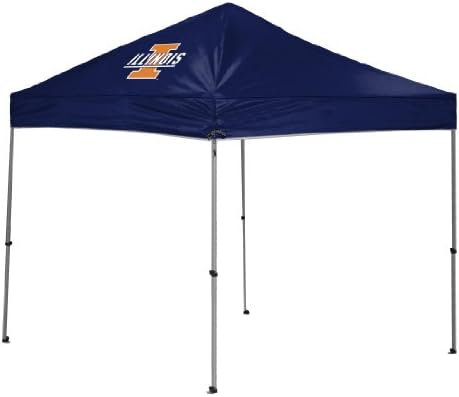 NCAA Illinois Illini Straight Leg Canopy (9 x 9-Feet)
