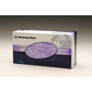 Kimberly Clark Nitrile Exam Gloves Lavender - Medium - Model 52818- Case of 10 Boxes of 250