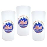 New York Mets MLB Tumbler Drinkware Set (3 Pack)