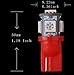YITAMOTOR 20 X T10 Wedge 5-SMD 5050 Red LED Light bulbs W5W 2825 158 192 168 194
