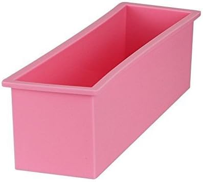 Loaf Pan Baking Bread and Large Cakes L Rectangle Brick Soap Pastry Toast Bread Loaf Cake Non Stick Silicone Mold Bakeware 1.2L 26cm x 7cm x 7.8cm 1 Pcs by Loaf Pans