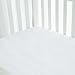 TillYou 100% Combed Cotton Sateen 2 Pack Crib Sheet Pink & White