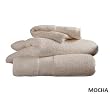 Egyptian Cotton Towels [700 Gsm] Set of 6 - Hand Towel, Bath Towel & Bath Sheet (Mocha)