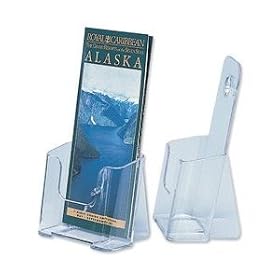 Amazon 25-pack Clear Acrylic Tri-fold Brochure Holders