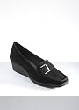 AK Anne Klein Women's Lydia Casual Wedge Loafer