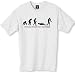 Evolution of Zombie T-Shirt Standard Cotton