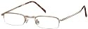 Sunoptic RF24 Gold Folding Reading Glasses - Strength +2.00 Incl. 
Case