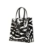 Dooney Bourke Zebra Print Clear Lunch Bag Tote
