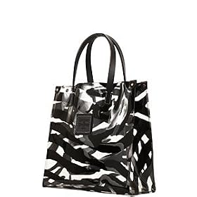 Dooney Bourke Zebra Print Clear Lunch Bag Tote