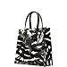 Dooney Bourke Zebra Print Clear Lunch Bag Tote