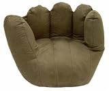 Comfort Research BASEBALL GLOVE CHAIR MICROSUEDE BEAN BAG 22W x 30D x 31 High