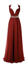 V-neck Chiffon Cap Sleeves Pleated Evening Dress/Bridesmaid Dress/Prom Dress/Party Dress 