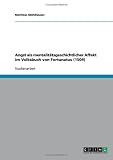 Angst als mentalit�tsgeschichtlicher Affekt im Volksbuch von Fortunatus (1509)