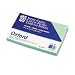 Unruled Index Cards, 5 x 8, Green, 100/Pack