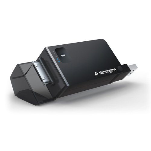 Kensington Travel Battery Pack and Charger for iPhone and iPod touch (Black)