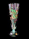 Angel Fish Design - Hand Painted - Pilsner - 10 oz.