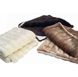 Minimink BIGGER BLANKET Ultra Soft Faux Fur 110 cm x 140 cm-Honey