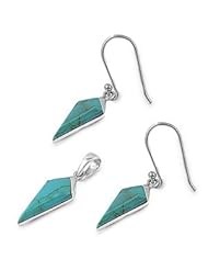 Sterling Silver Sets With Stone