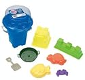American Plastic Toy 8 Pc. Castle Mold & Pail Set - Colors May Vary