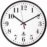 ILC67300402 - Clock, Indoor/Outdoor, Weather Resistant, 12-3/4, Black