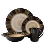 Pfaltzgraff Everyday Cayman Dinnerware Set, 64 Pc., Service for 16