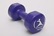 Vinyl Dumbbell 15 LB, Dark Blue