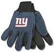 New York Giants Two Tone Gloves - Football Sports Merchandise