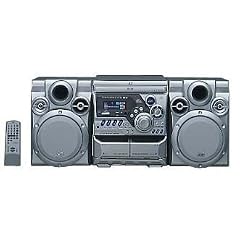 JVC MX-K 3R Kompaktanlage silber