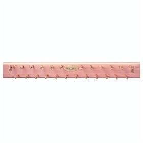 <b>Cedar Tie Rack - Holds 24 by Woodlore</b>