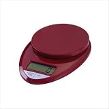 EatSmart Precision Pro Digital Kitchen Scale, Red