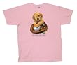 Softball T-Shirt Puppy In Glove