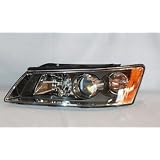 2006-2008 HYUNDAI SONATA AUTOMOTIVE REPLACEMENT HEAD LIGHT LEFT TYC 20-6772-00 by TYC